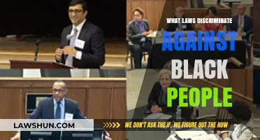 Systemic Racism: Laws That Perpetuate Discrimination Against Black Communities