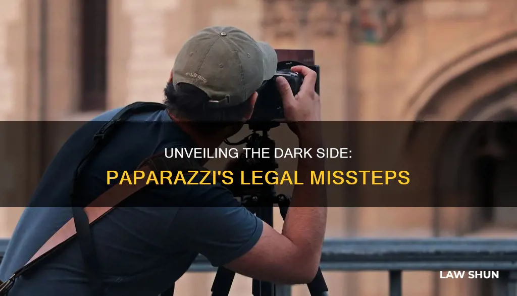 what laws do paparazzi break