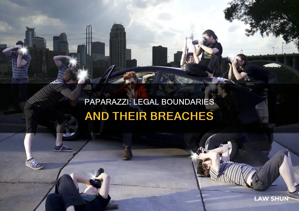 what laws do paparazzi break