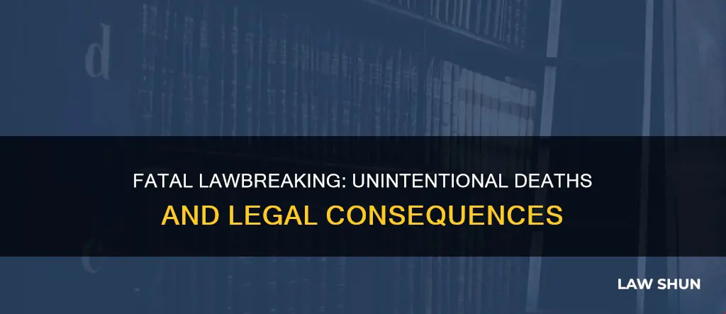 what laws do people break that result in death