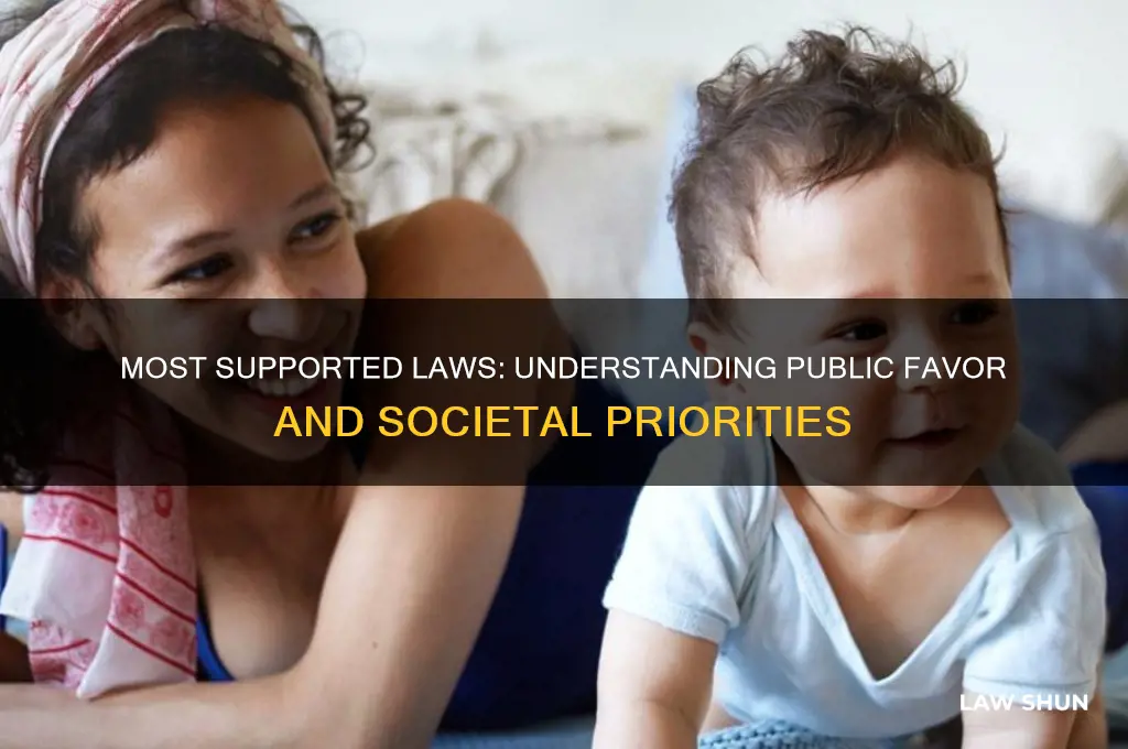 what laws do people support the mos