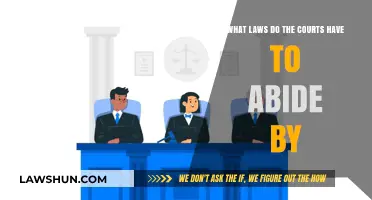 Understanding Legal Boundaries: Laws Governing Court Operations and Judicial Conduct