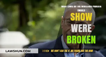 Wikileaks Podesta Emails: Uncovering Potential Legal Violations and Broken Laws