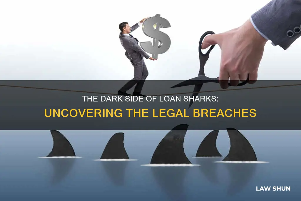 what laws does a loan shark break