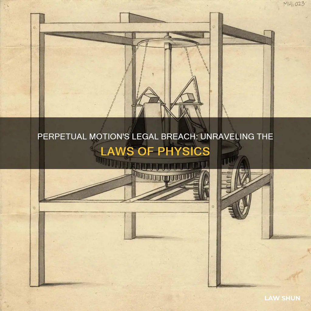 what laws does perpetual motion break