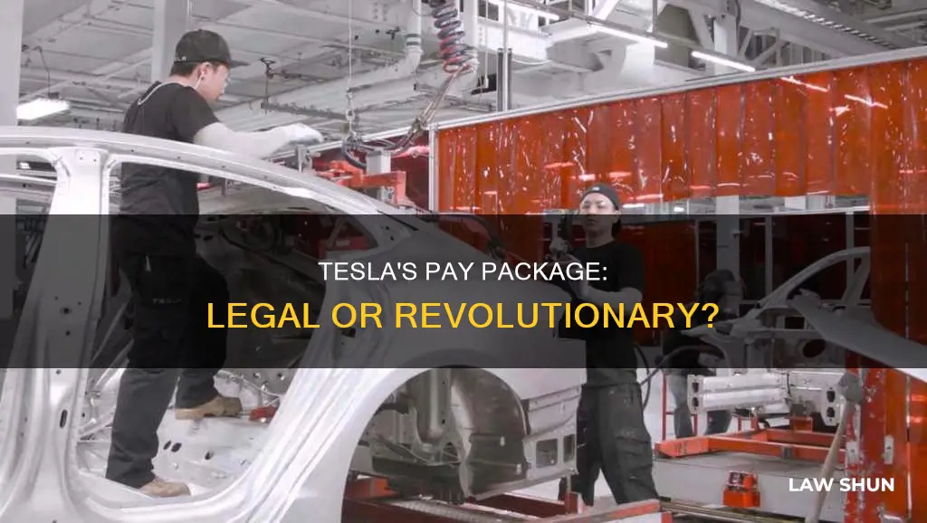 what laws does tesla pay package break