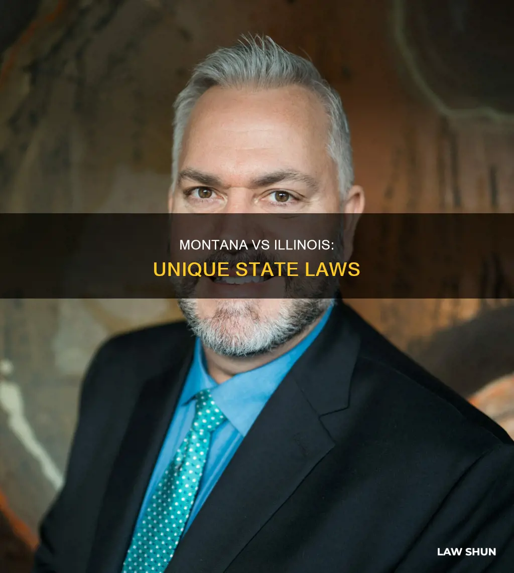 what laws from montana are different from illinois