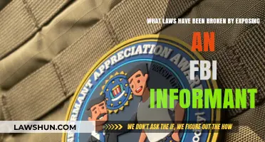 Exposing an FBI Informant: Legal Consequences and Broken Laws Explained
