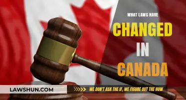 Canadian Law Changes: What's New and What's Next