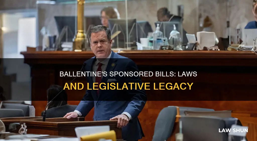 what laws have nathan ballentine sponsored that have become law