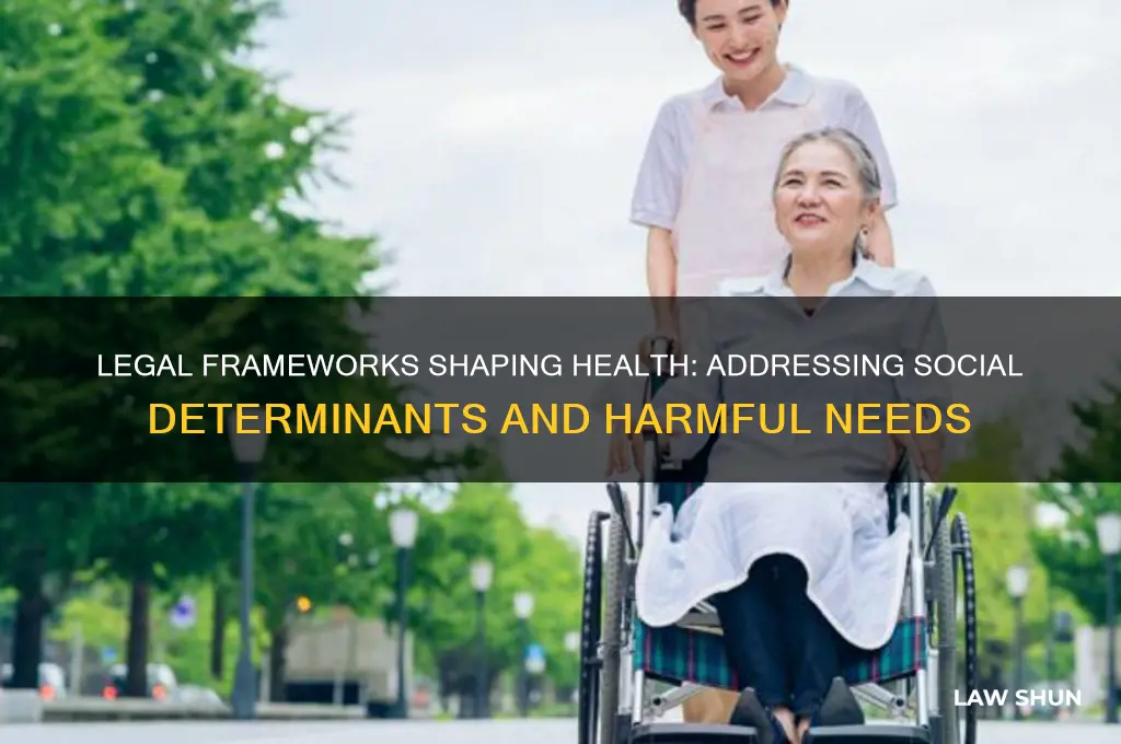 what laws impact health harming social needs
