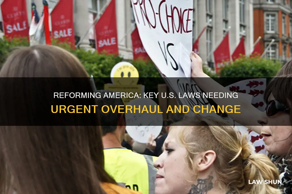 what laws in the us need reform