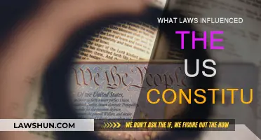 US Constitution: Influencing Laws and Their Impact