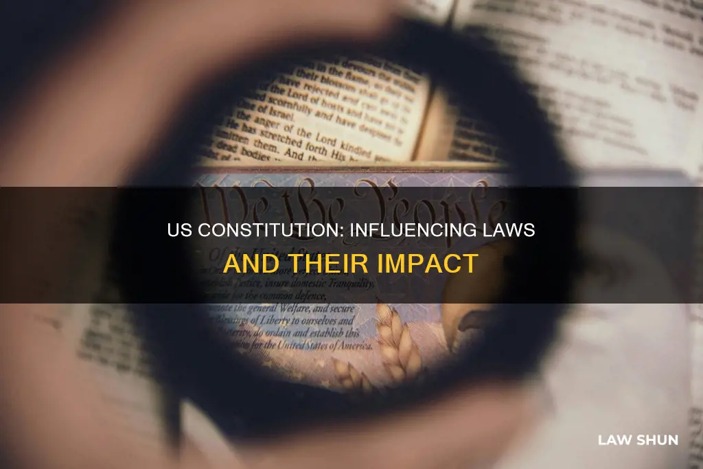 what laws influenced the us constitution