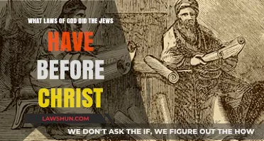 Pre-Christian Jewish Divine Laws: Exploring God's Ancient Commandments