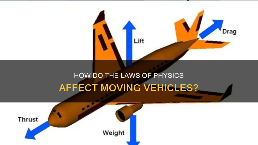 what laws of physics apply to a moving vehicle