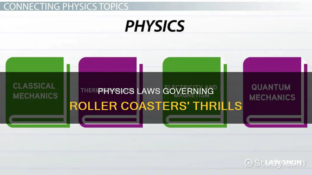 what laws of physics apply to roller coasters