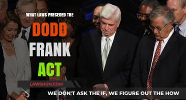 Pre-Dodd-Frank Financial Laws: A Historical Regulatory Overview