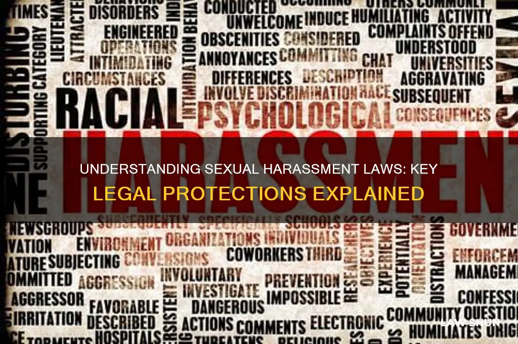 what laws relate most closely to sexual harassment course hero