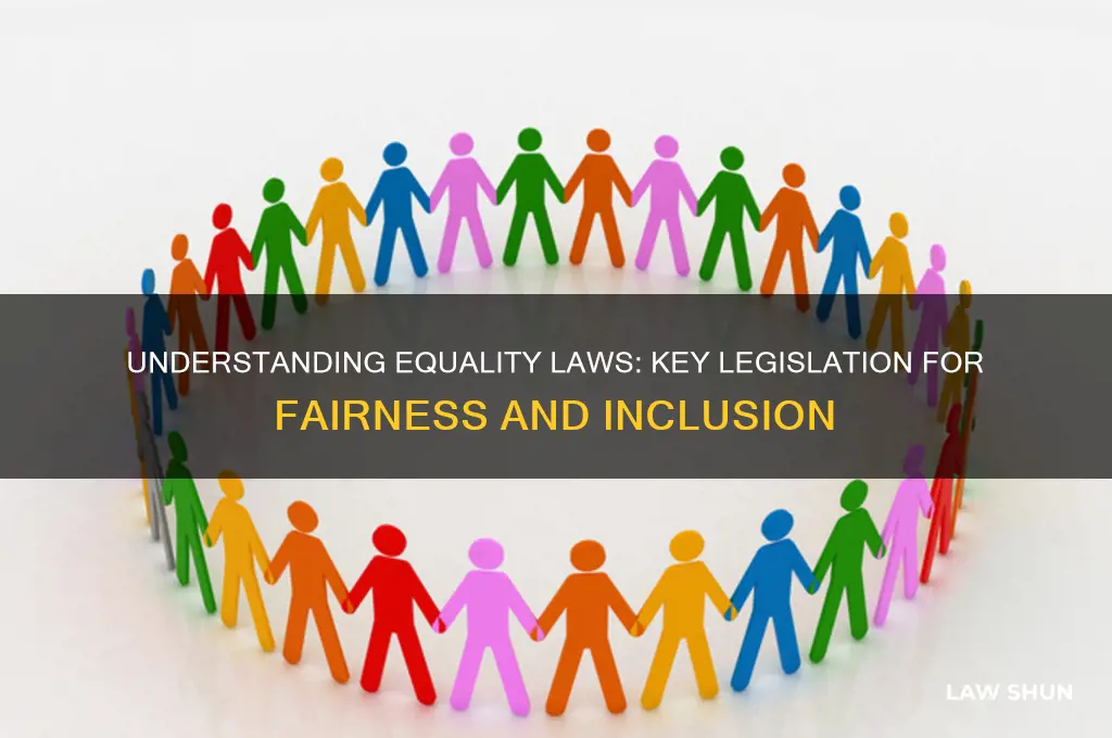 what laws relate to equality