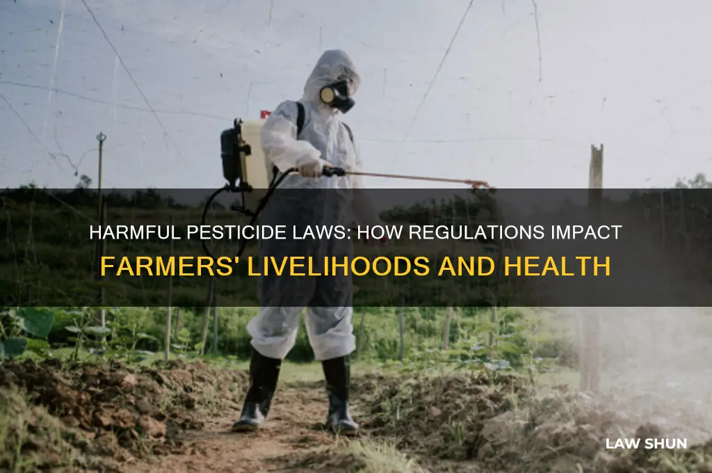 what laws related to pesticides are harmful to farmers