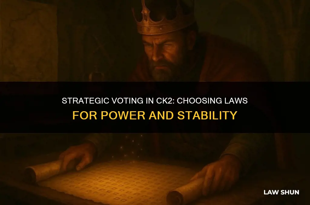 what laws should i vote for in ck2