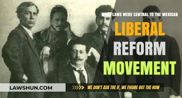 Key Laws Shaping Mexico's Liberal Reform Movement: A Historical Overview