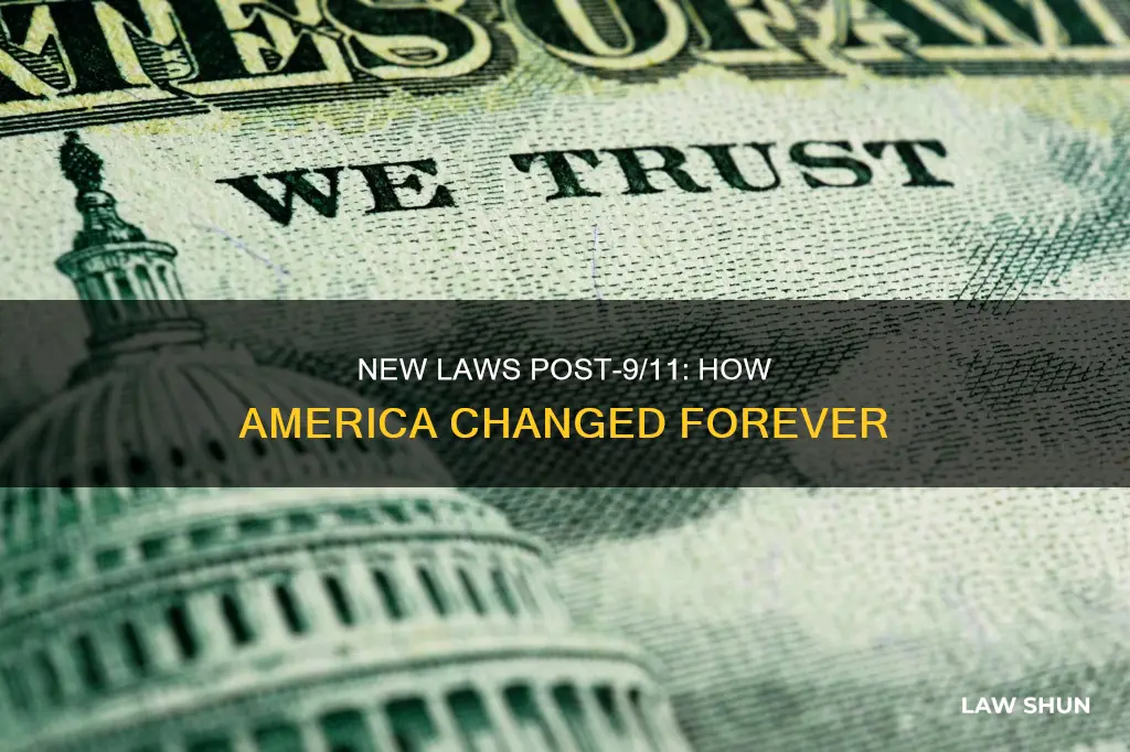 what laws were created after 911
