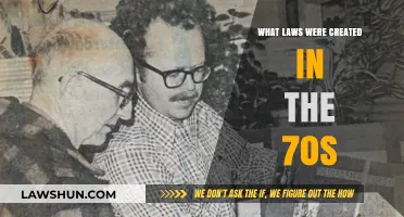 Laws of the 70s: A Decade of Change