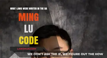 Da Ming Lu Code: Unveiling Ancient China's Legal Framework and Laws