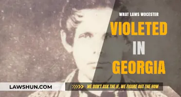 Worcester v. Georgia: The Laws Violated and Their Impact