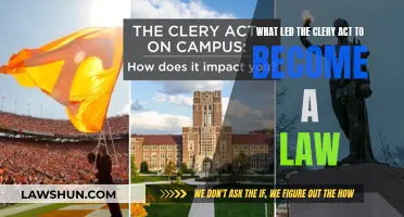 How the Clery Act Became Law