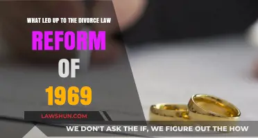 Divorce Law Reform 1969: The Social and Legal Catalysts