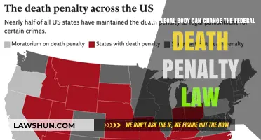 Who Can Alter Federal Death Penalty Law?