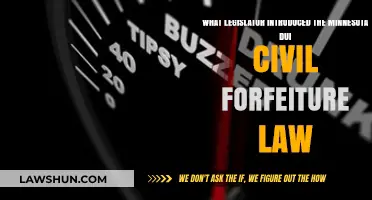 Who Introduced Minnesota's DUI Civil Forfeiture Law? Legislator Revealed