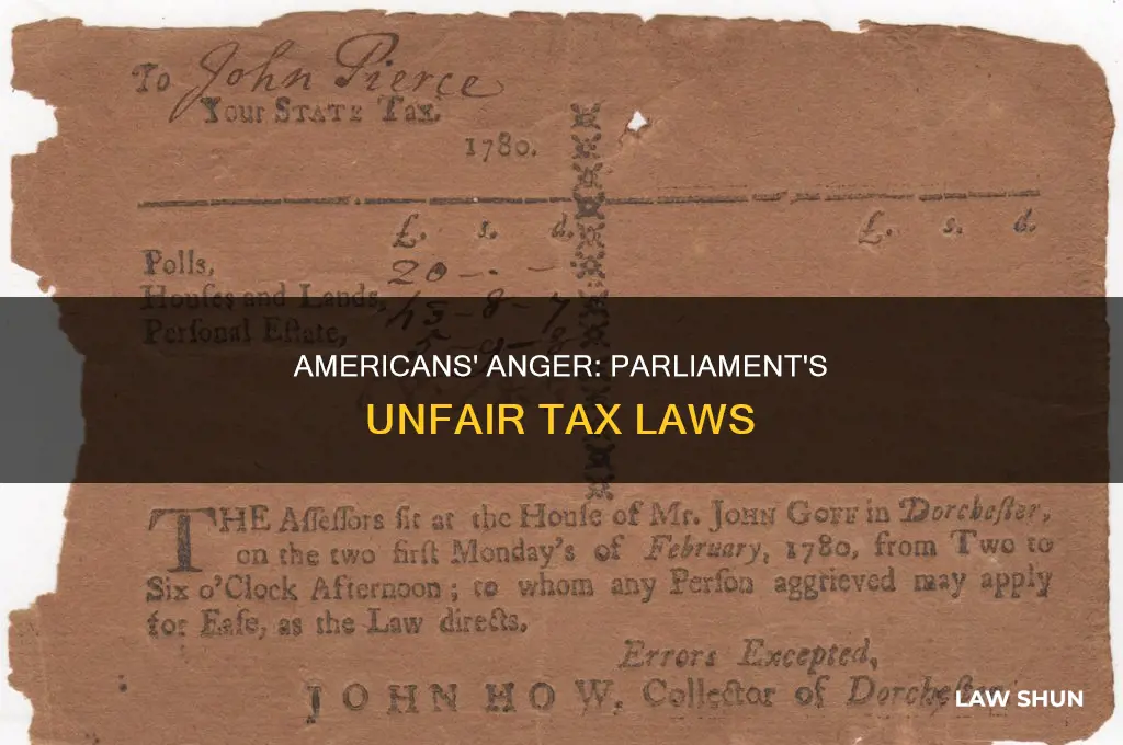 what made the americans most about parliment