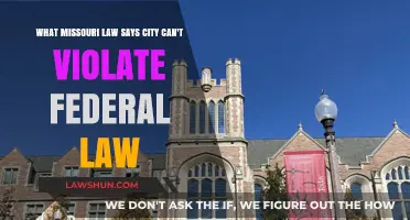 Missouri Law: Cities Can't Override Federal Law