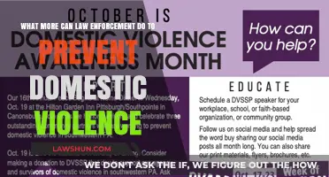 Eradicating Domestic Violence: Strategies for Law Enforcement