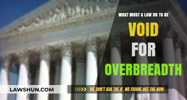 Overbreadth Doctrine: When Laws Exceed Constitutional Limits and Become Void