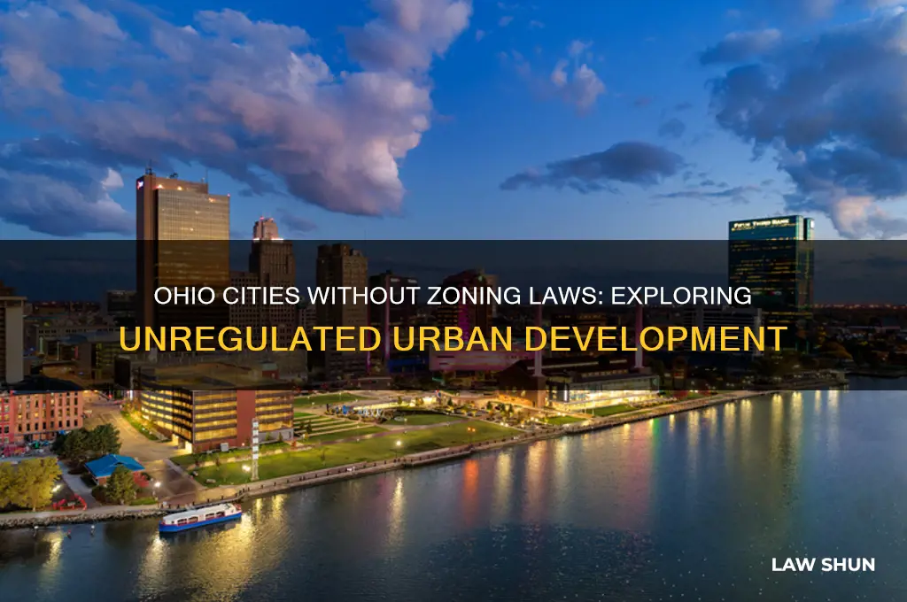 what ohio cities have no zoning laws