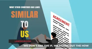 Global Legal Parallels: Countries Sharing Similar Laws with the US
