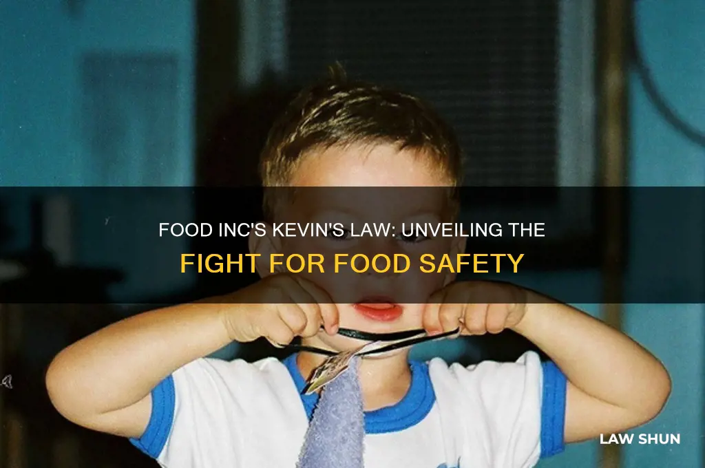 what part of food inc talks about kevin