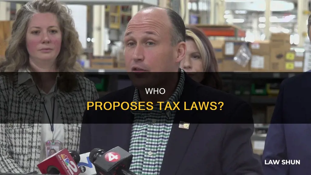 what part of the government can propose tax laws