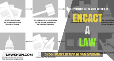 Understanding the Vote Percentage Required to Enact a Law