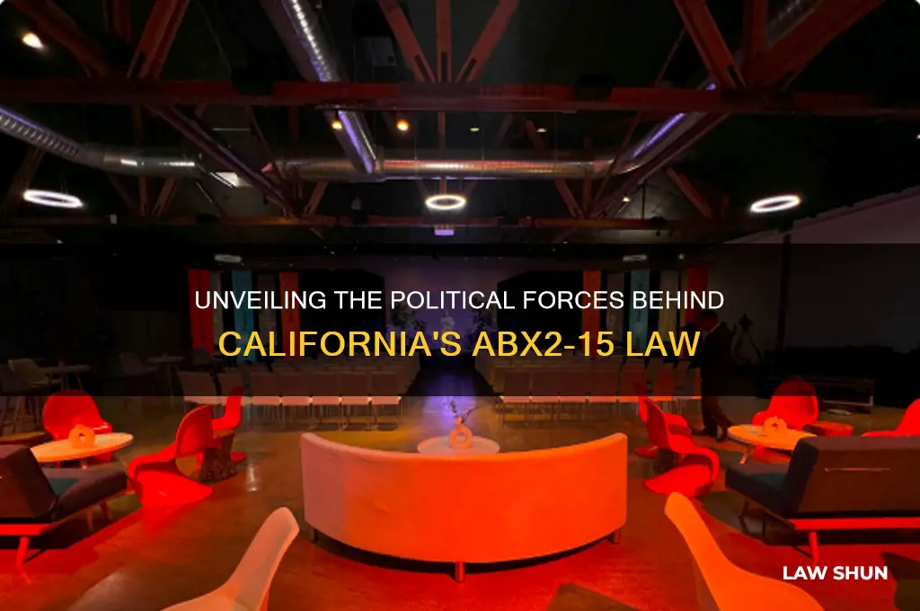 what political parties were behind the making of law abx2-15
