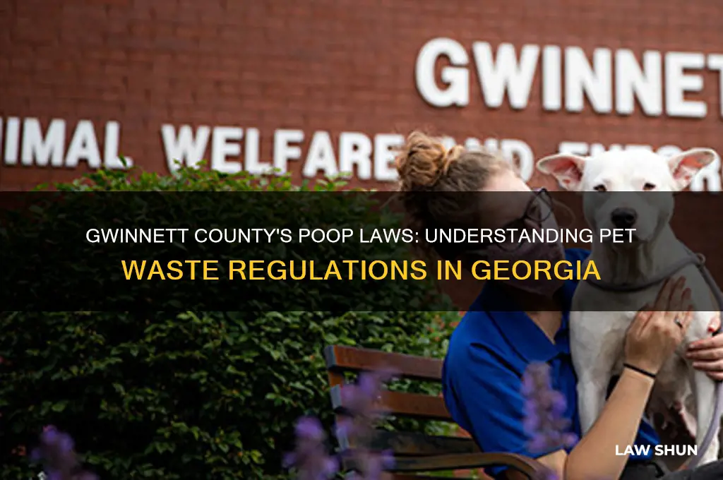 what poop laws are in gwinnett county georgia