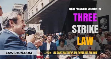 Three Strikes Law: A Presidential Legacy