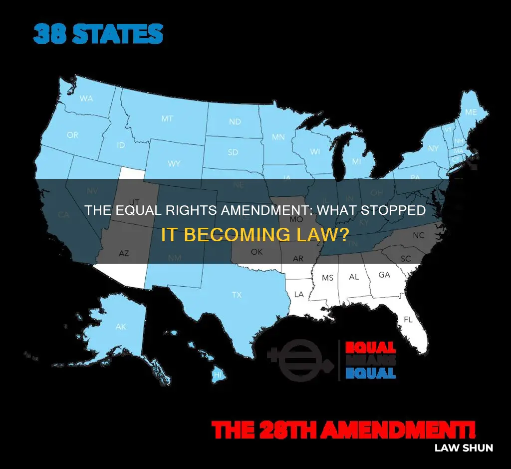 what prevented the equal rights amendment from becoming a law