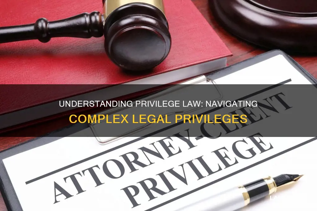 what privilege law applies