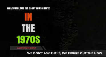 Usury Laws: 1970s Financial Freedom and its Problems